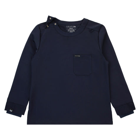 Remedy Navy Top Long Sleeve