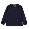 Valery Navy Top Long Sleeve