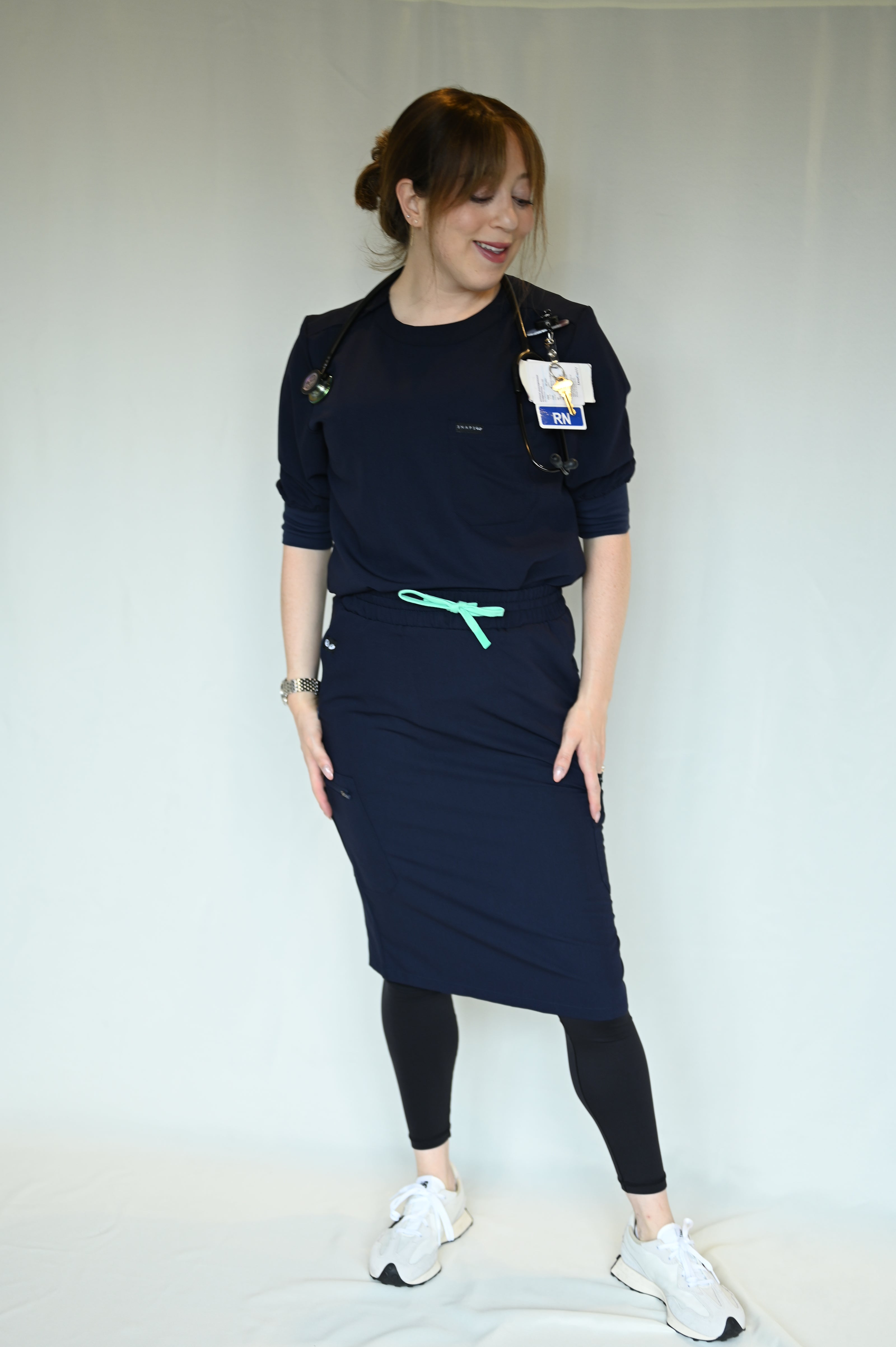Saige Skirt Navy 25