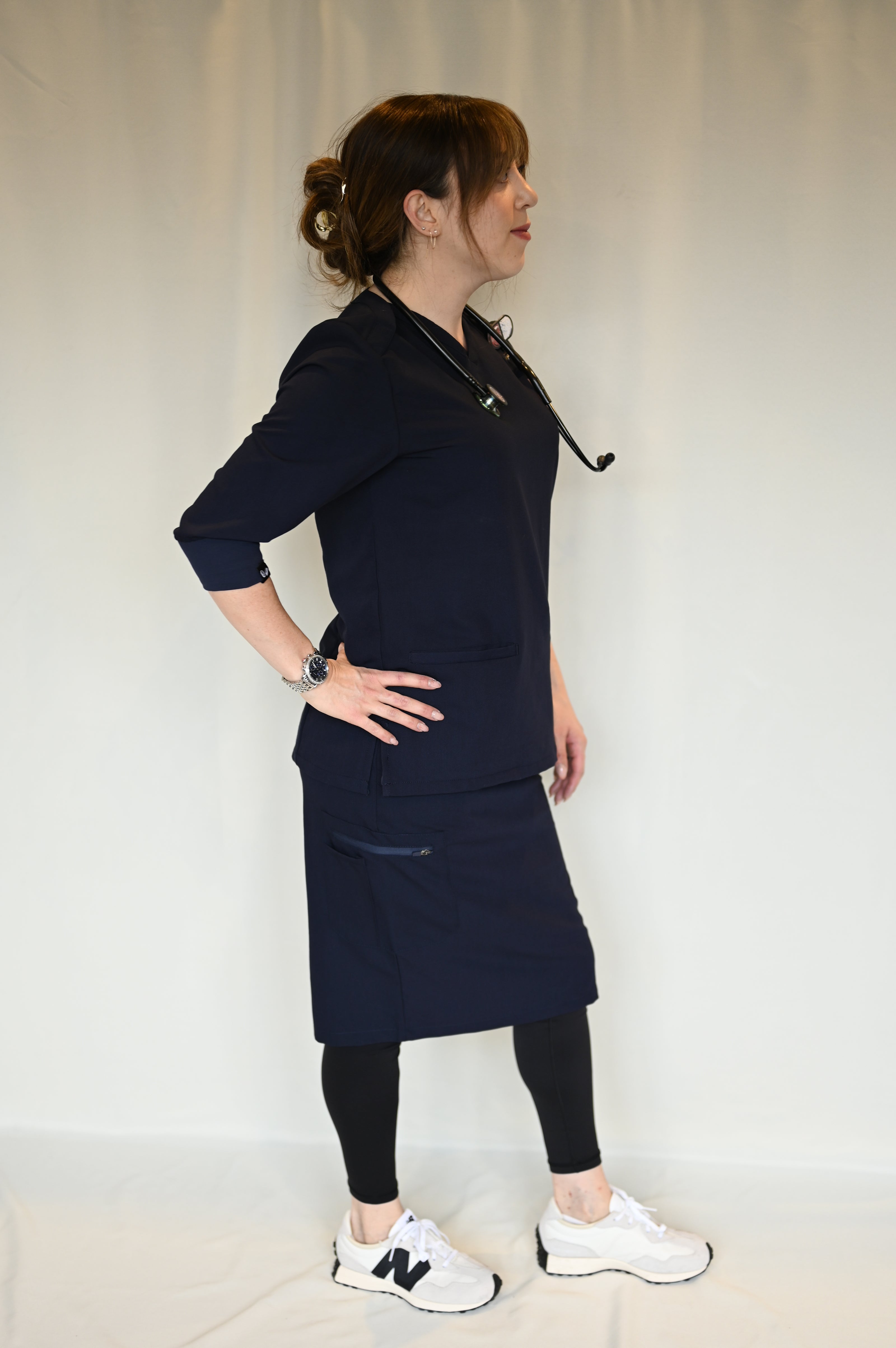 Saige Skirt Navy 25