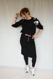Remedy Black Top 3/4 Sleeve